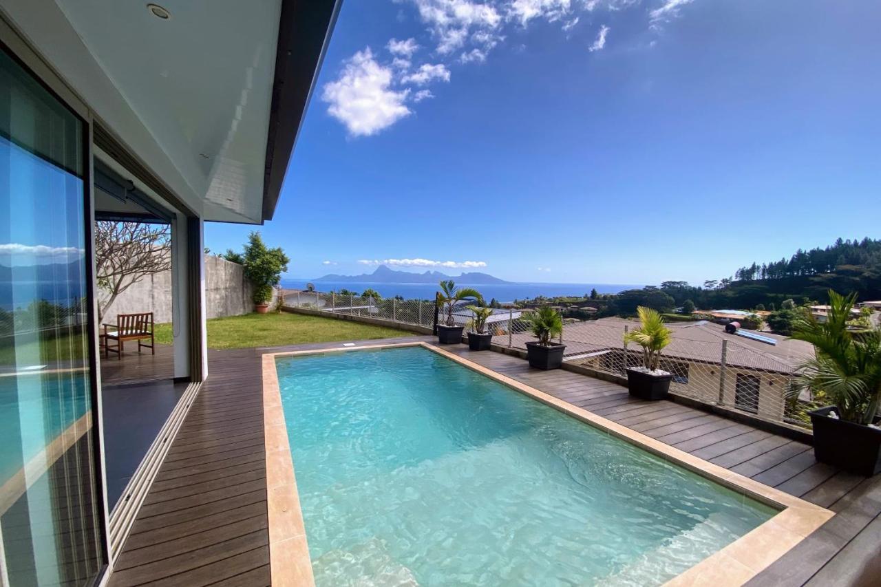 Villa Tiki Wonderfull Sea View Punaauia  Zewnętrze zdjęcie