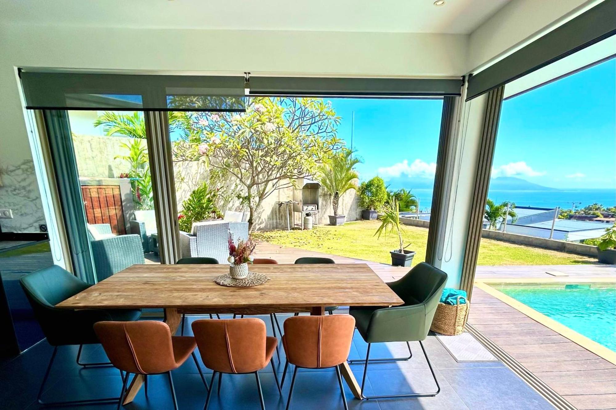 Villa Tiki Wonderfull Sea View Punaauia  Zewnętrze zdjęcie